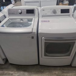 LG 5.0 cuft Washer Dryer Set with WARRANTY - $850 ($50 down)