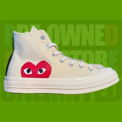 Converse x COMME Des Garçons PLAY 70 High