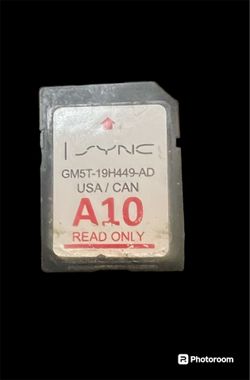 I SYNC Navigation Card