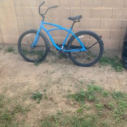 26”  Huffy Cranbrook Men’s Light Blue Beach Cruiser