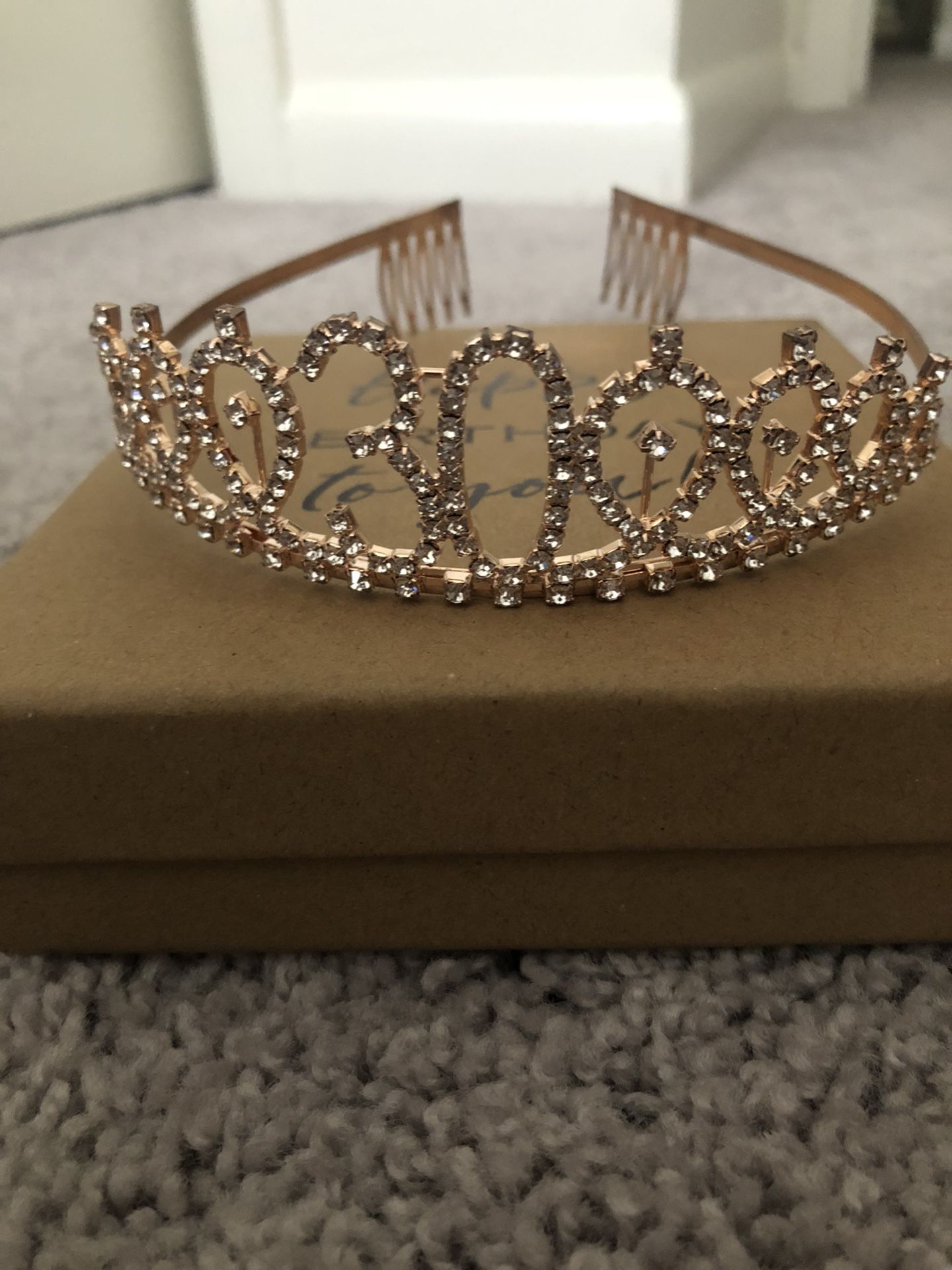 30th Birthday Tiara/Crown