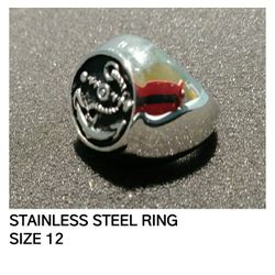 Boat Anchor Ring Size 12