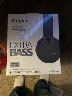 Sony extra bass headphones make offer