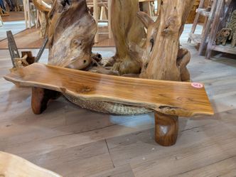 Long Low table/riser stool