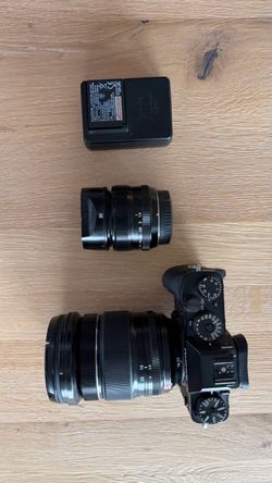 Fujifilm XT3 Camera with Two Lenses