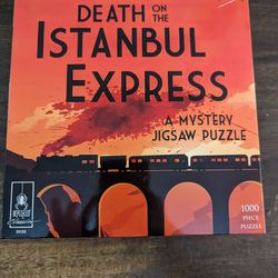 Death On The Istanbul Express- A Mystery Jigsaw puzzle