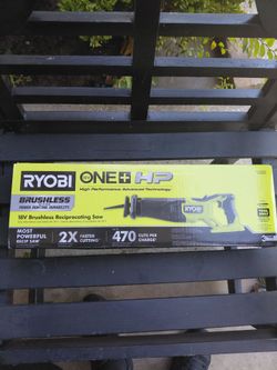 One+HP Sawzall Ryobi