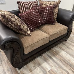 Couch and loveseat