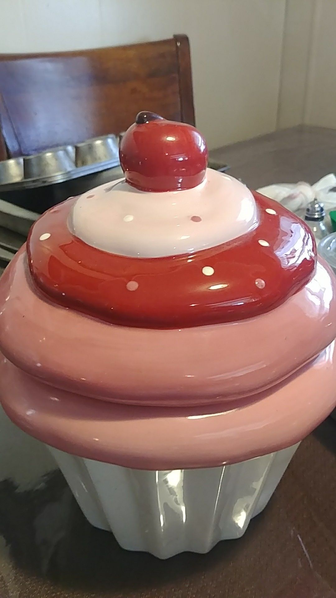 Galletero de en forma de cup cake