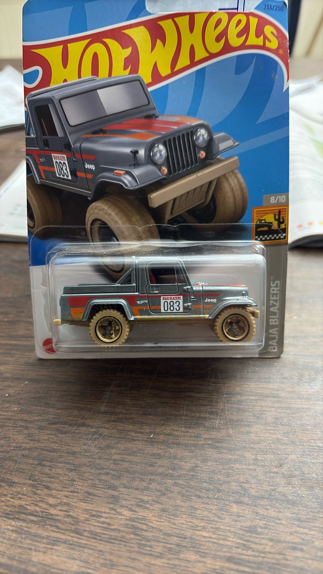 Hot Wheels Jeep Scrambler, Baja Blazers 8/10
