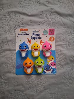 BABY SHARK FINGER PUPPETS $12 EACH