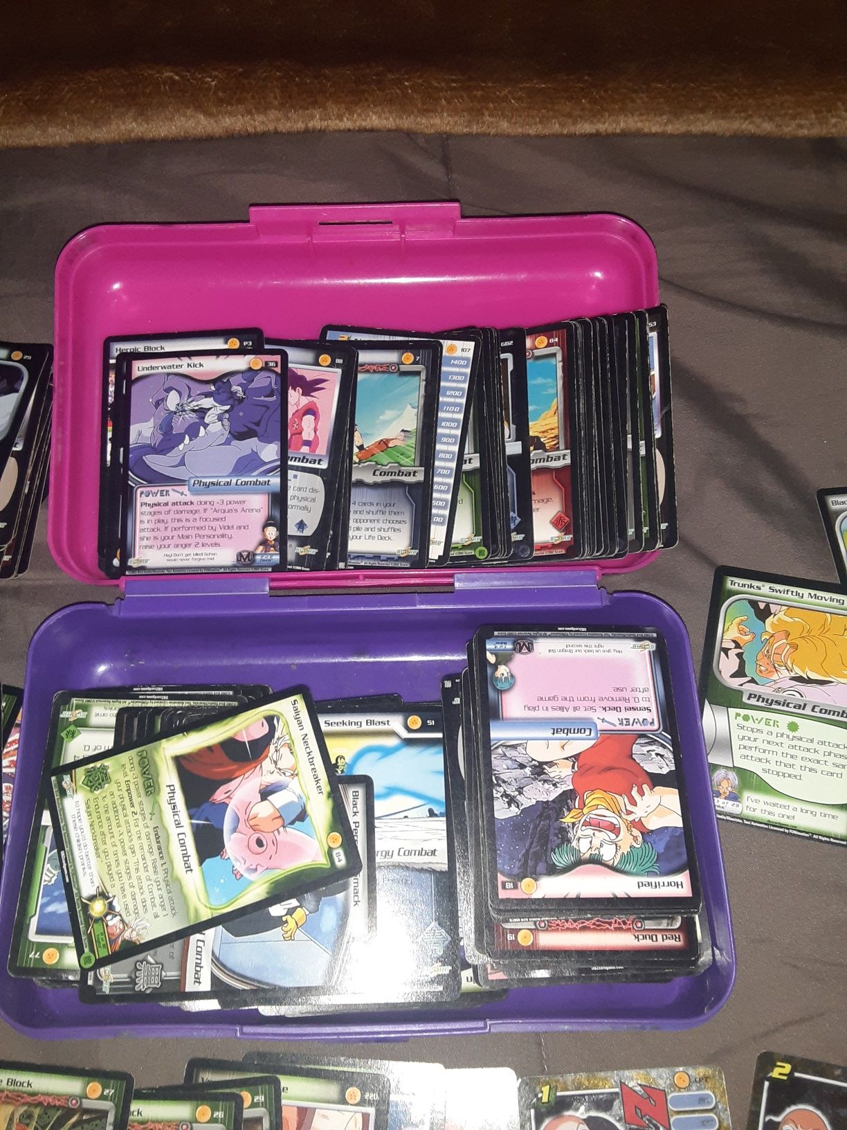 Dragon ball Z TCG older cards 90's-2010