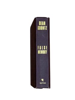 "False Memory" by Dean Koontz – Hardcover Novel