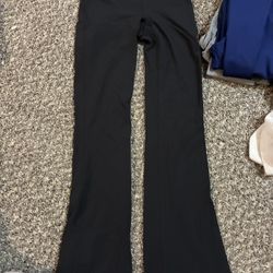 Lululemon Flare Leggings Size 0 Black