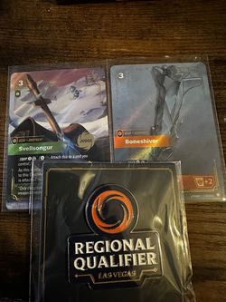 Riftbound Judge Promo Svellsongur Boneshiver Vegas Pin