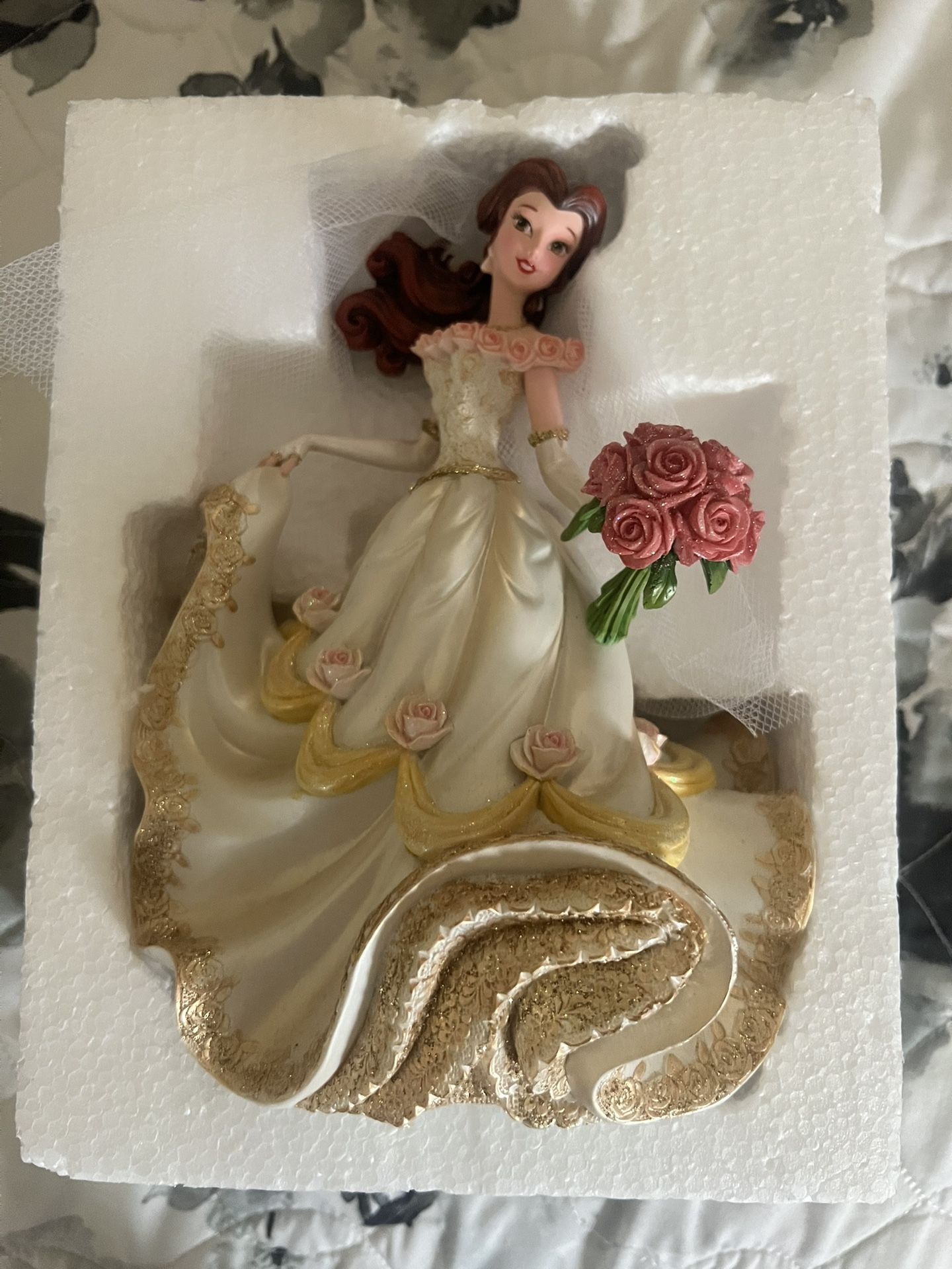 Disney Belle Bride Porcelain Doll