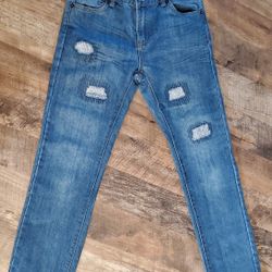 Lucky Brand Billy Straight Jeans Size 14 juniors girls