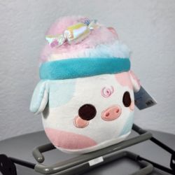 7" Plush Goals Cuddle Barn Cotton Candy Mooshake Plush