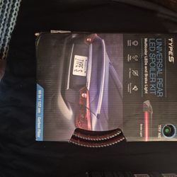 Type S Rear LED Spoiler Kit