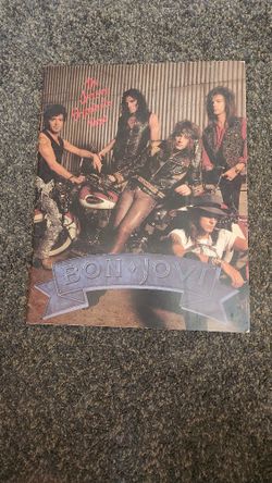 Bon Jovi Concert Programme