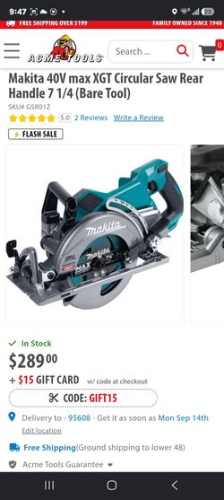 Makita Rear handle circular saw