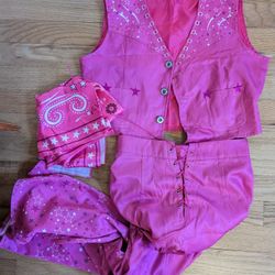 Girls' Western Barbie costume