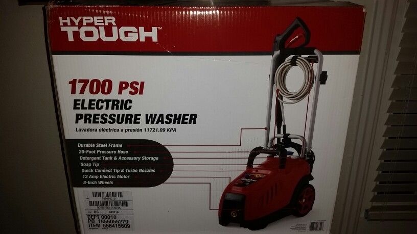 BRAND NEW Hyper Tough 1700 psi pressure washer for Sale in Eagle Lake FL OfferUp