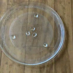 Microwave Round Glass Tray 10 3/4 In