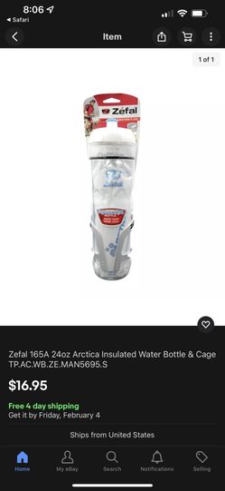 Zefal Arctica Insulated Bottle And Cage
