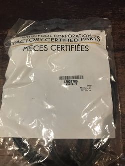 MAYTAG WASHER/Dryer belt and isolator kit