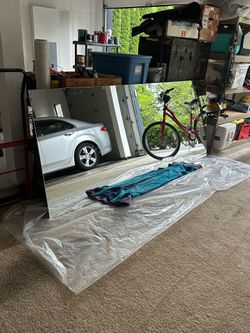 FREE – Large Wall Mirror (8.7’ x 3.6’)