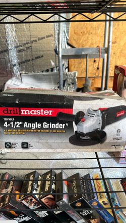 Drill Master 4-1/6 inch Angle Grinder (Item 60625)