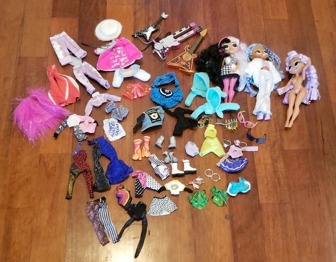 LOL Surprise OMG Dolls Clothes Accessories $30