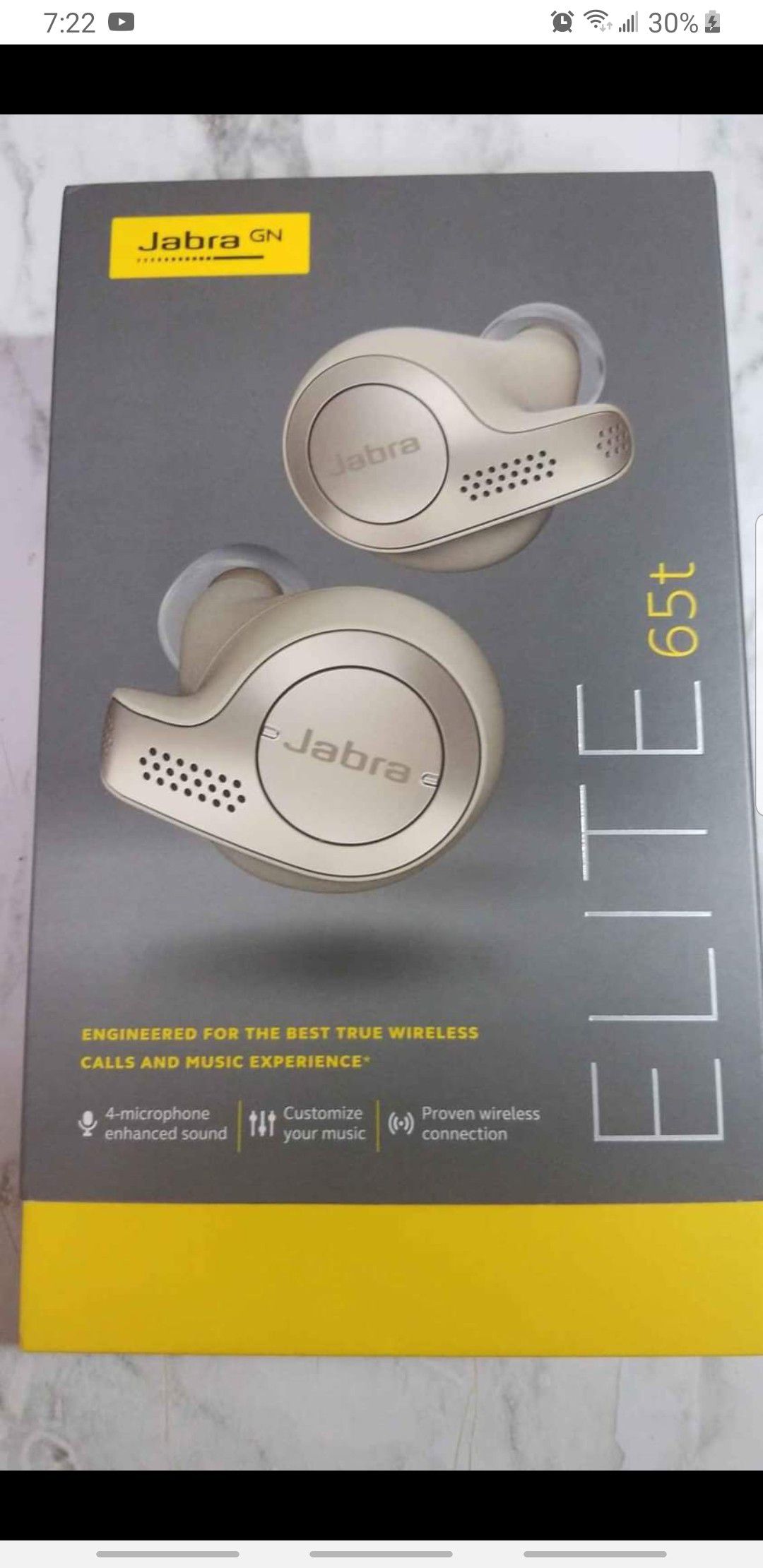 Jabra elite 65t wireless headphones