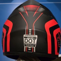 Youth Medium Dirt Bike Helmet With Goggles