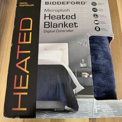 Biddeford Microplush Heated Blacket, Digital Controller, Brand NEW in box, $20