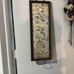 Frames Chinese Silk Embroidery Panel