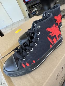 Custom Godzilla Shoes 