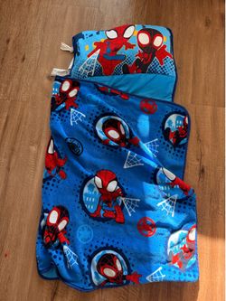 Spider-Man sleeping bag