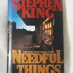 Stephen King 1st Print 1st Ed. Hardcover "Needful Things" 1991