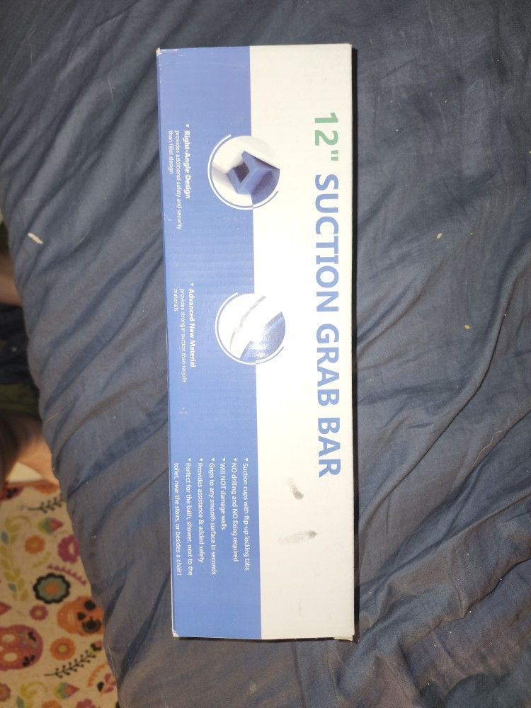 Shower Bar With Suction Cup Attachment