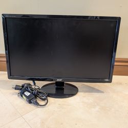 Acer 23" LED Backlit Computer Monitor HDMI VGA DVI Slim Design 