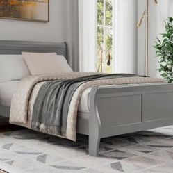 Queen Size Sleigh Bed 