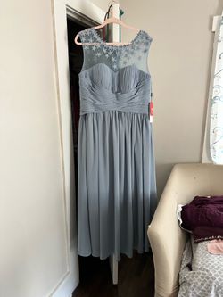 Bridesmaid Dress - Dusty blue