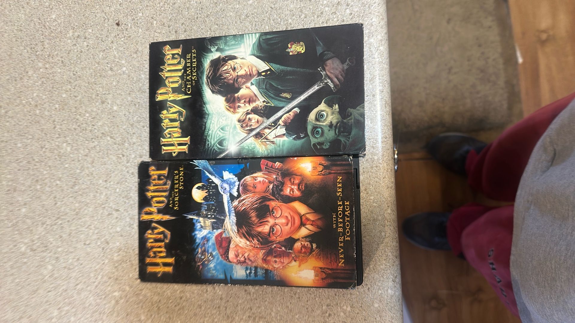 Harry Potter 1-2 VHS Tapes 