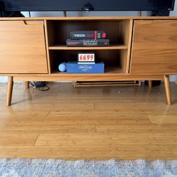 Wooden Media Console / Tv Stand