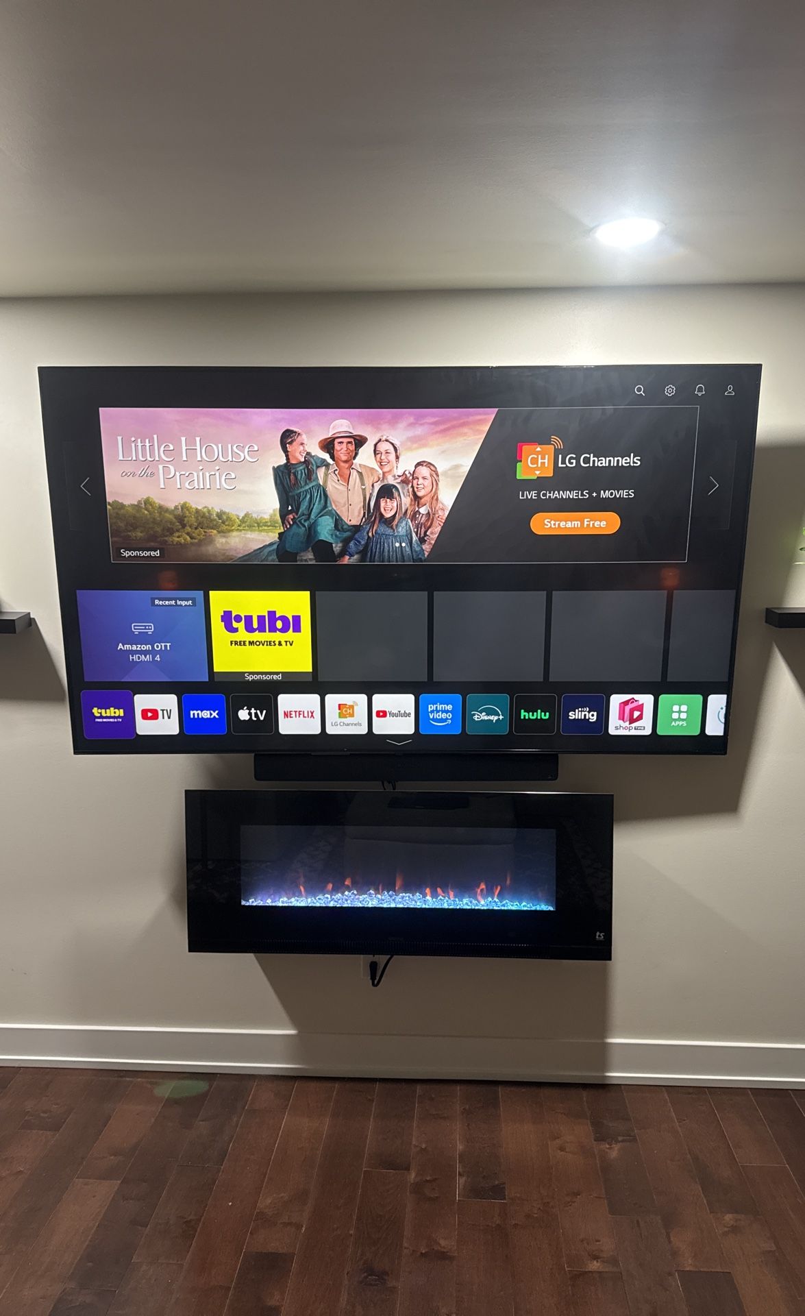 86” LG TV 