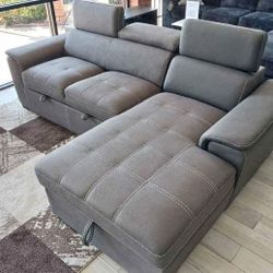 Pull Out Bed Sectional 