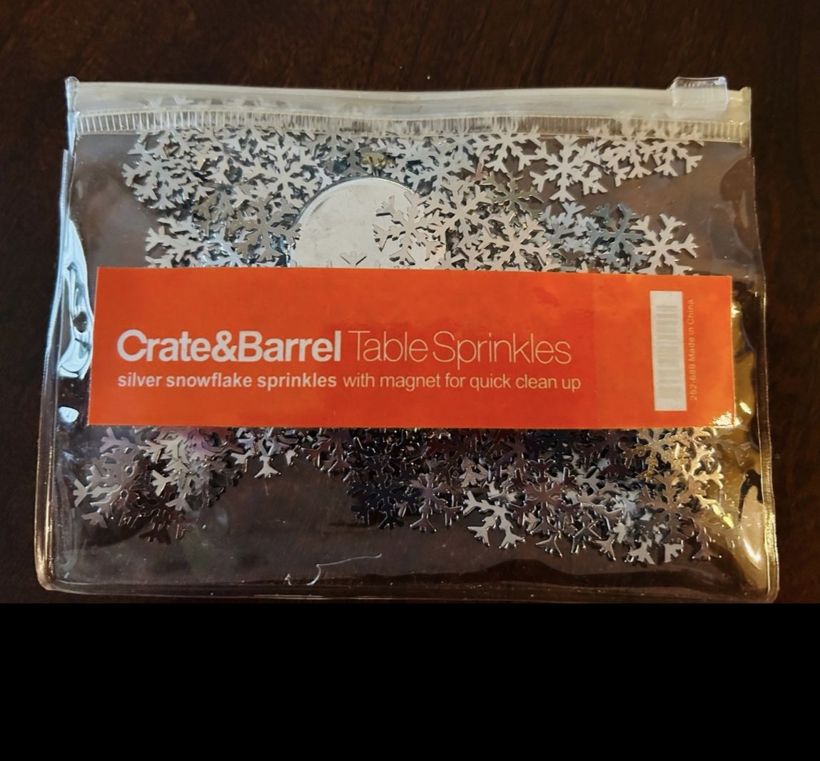 Snowflake Table Sprinkles 