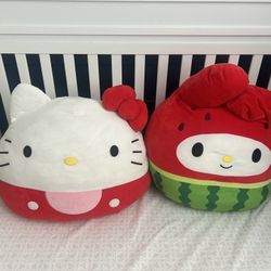 Sanrio Jumbo Squishmallows- Hello kitty & My Melody 